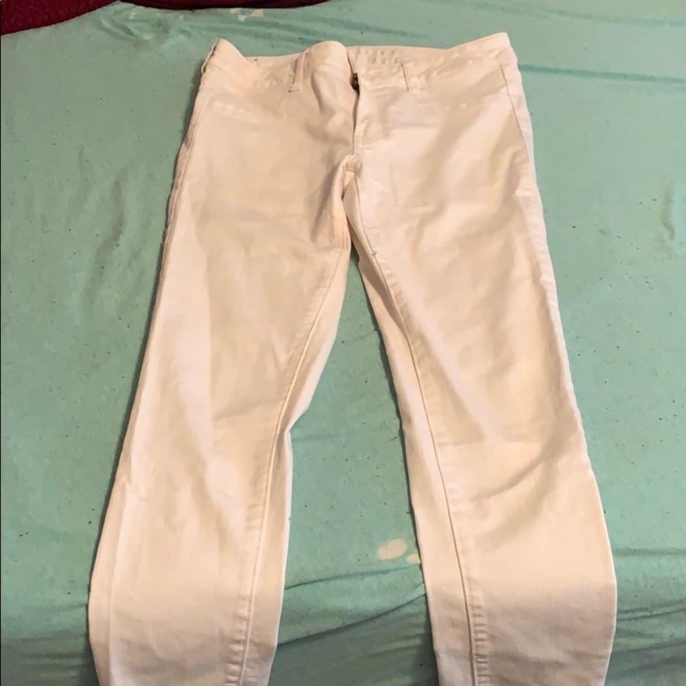white skinny jeans